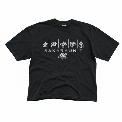 Blackout Rush Tee - White Background