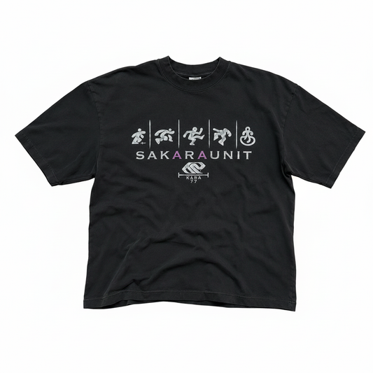 Blackout Rush Tee - White Background